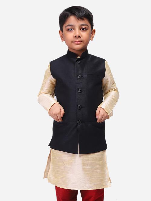 mandarin neck solid jacket - 17498916 - Very Small Image - 1