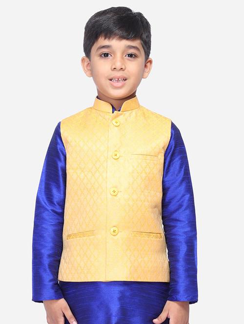 mandarin neck printed jacket - 17498938 - Very Small Image - 1