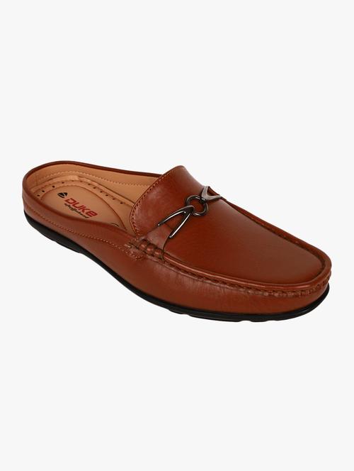 tan synthetic loafers - 17499121 - Very Small Image - 1