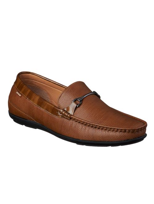 tan synthetic slip on loafers - 17499129 - Very Small Image - 1