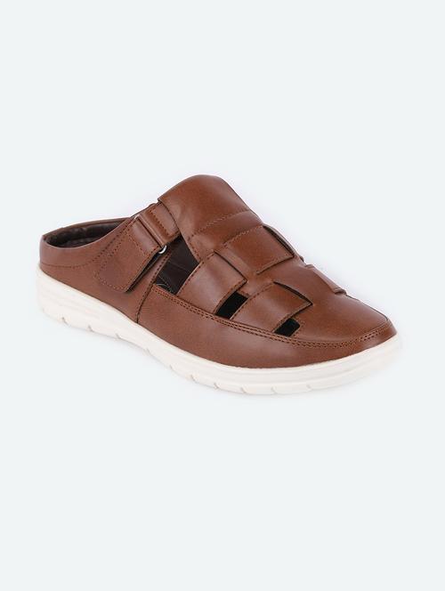 tan slip on sandal - 17499148 - Very Small Image - 1