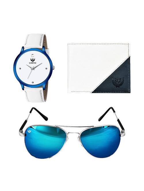 white leather gift combo - 17499527 - Very Small Image - 1