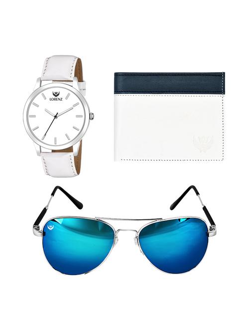 white leather gift combo - 17499534 - Very Small Image - 1