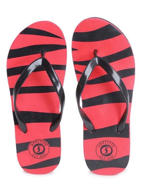 red toe separator flip flop - 17499640 - Very Small Image - 1