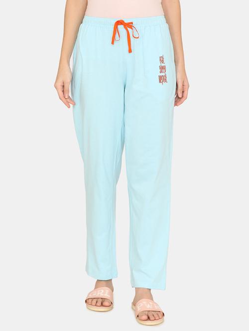 drawstring waist solid pajama - 17500288 - Very Small Image - 1