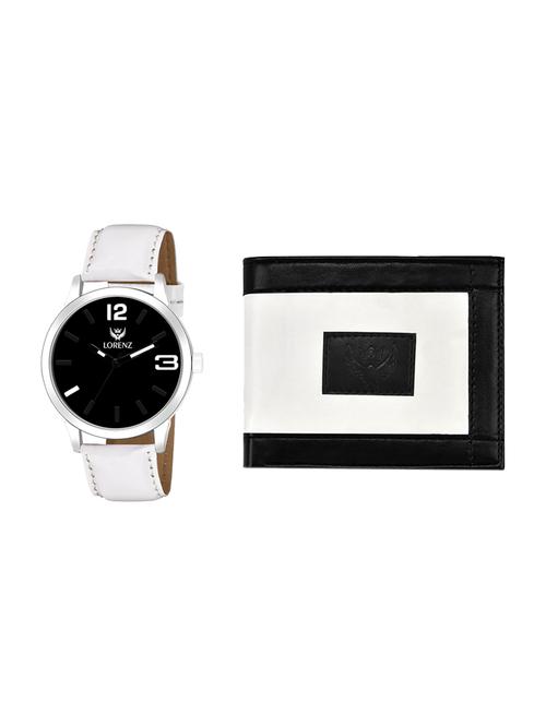 white leather gift combo - 17501436 - Very Small Image - 1