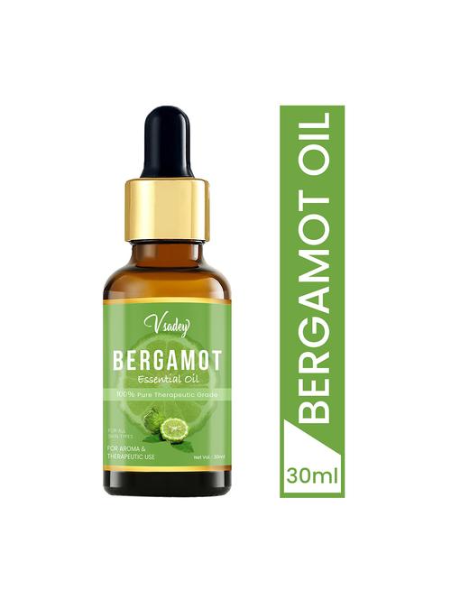 vsadey bergamot pure oil - pure and therapeutic grade - all skin types pure essential oil - 30 ml (pack of 1) - 17501550 - Very Small Image - 1
