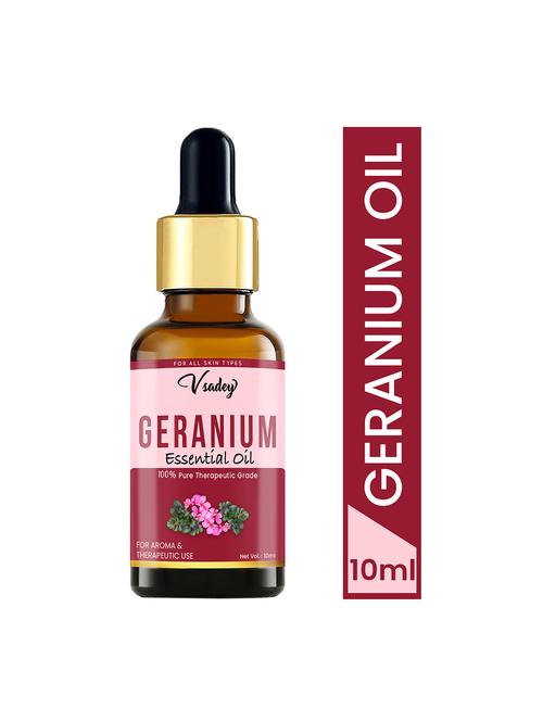 vsadey geranium essential oil - 10 ml (pack of 1 ) - 17501575 - Very Small Image - 1