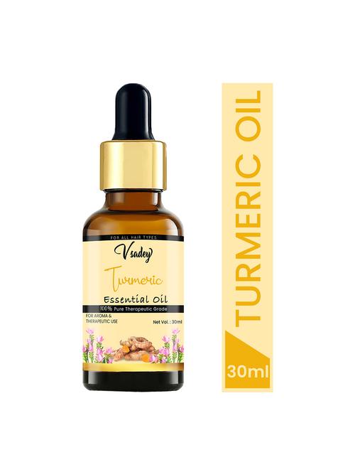 vsadey turmeric essential oil - 100% pure natural & undiluted for skin care & hair - 30 ml (pack of 1) - 17501622 - Very Small Image - 1