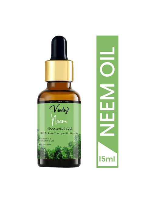 vsadey cold pressed organic neem oil - 15 ml (pack of 1) - 17501661 - Very Small Image - 1