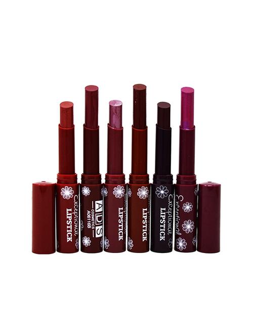 ads exceptional lipstick, (a06116b), 3.5g each, pack of 6 - 17501743 - Very Small Image - 1