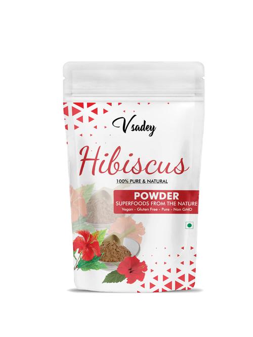 vsadey organic 100% pure hibiscus powder 200g (pack of 1) - 17501816 - Very Small Image - 1