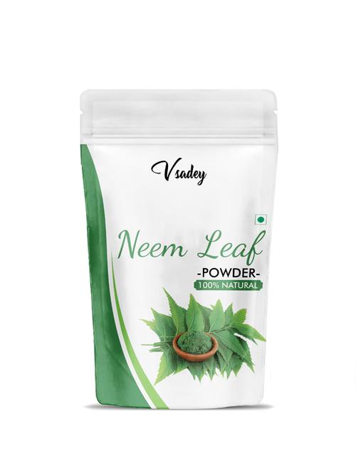 vsadey premium quality neem leaf powder 100% natural 500g (pack of 1) - 17501853 - Very Small Image - 1