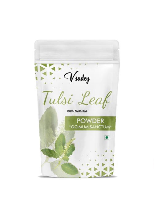 vsadey tulsi (basil) leaf powder skin & hair care for face pack & hair care women & men 200g (pack of 1) - 17501880 - Very Small Image - 1