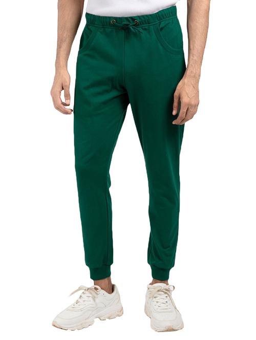 green solid joggers - 17501979 - Very Small Image - 1
