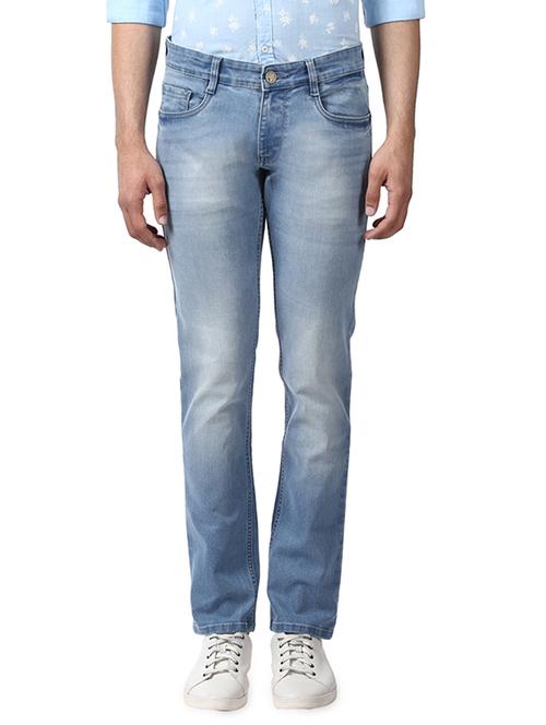 light blue light washed denim jean - 17502905 - Very Small Image - 1
