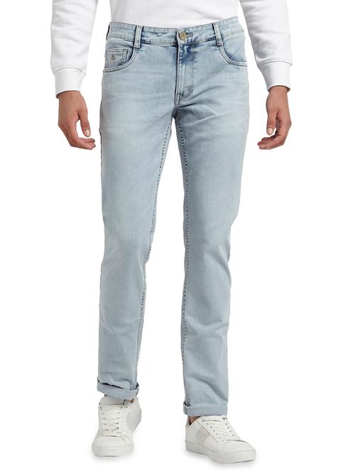 light blue light washed denim jean - 17502906 - Very Small Image - 1