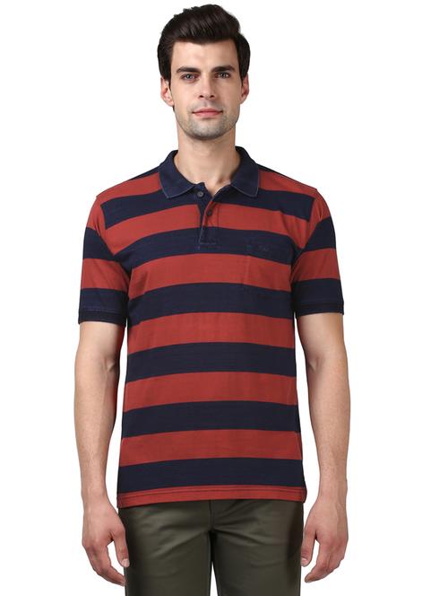 red striped polo t-shirt - 17503088 - Very Small Image - 1