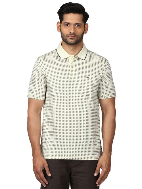 off white printed polo t-shirt - 17503143 - Very Small Image - 1
