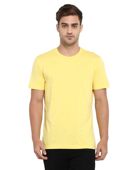 yellow solid t-shirt - 17503385 - Very Small Image - 1