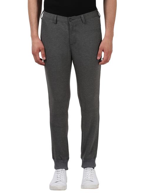 grey solid chinos - 17503926 - Very Small Image - 1