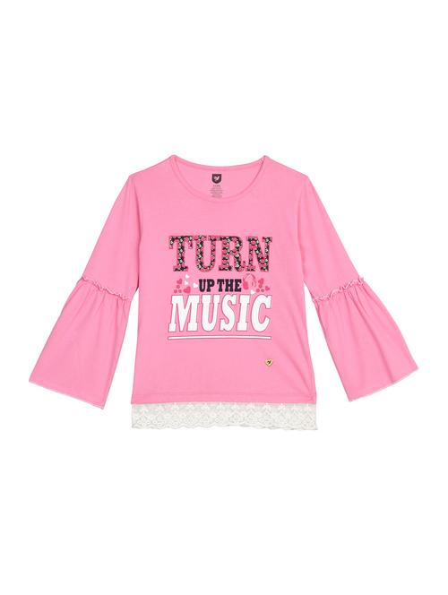 pink printed regular top - 17505314 - Very Small Image - 1