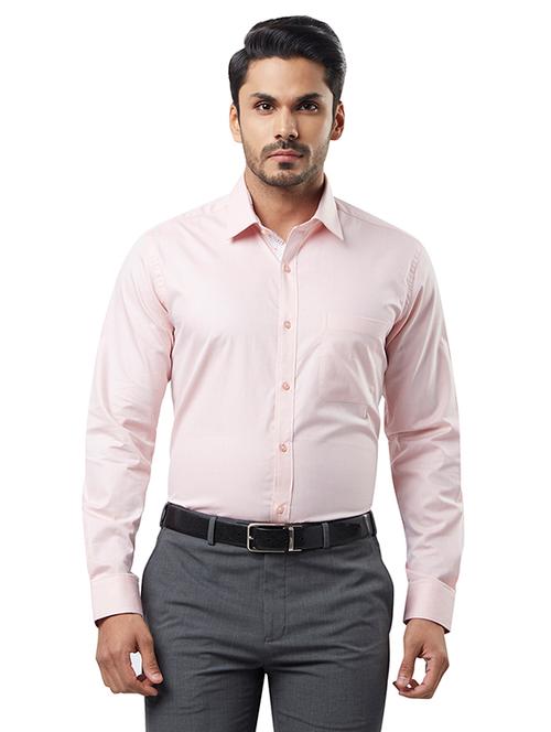 rosewater solid formal shirt - 17506166 - Very Small Image - 1