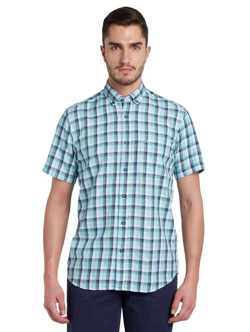 green checkered casual shirt - 17506562 - Very Small Image - 1