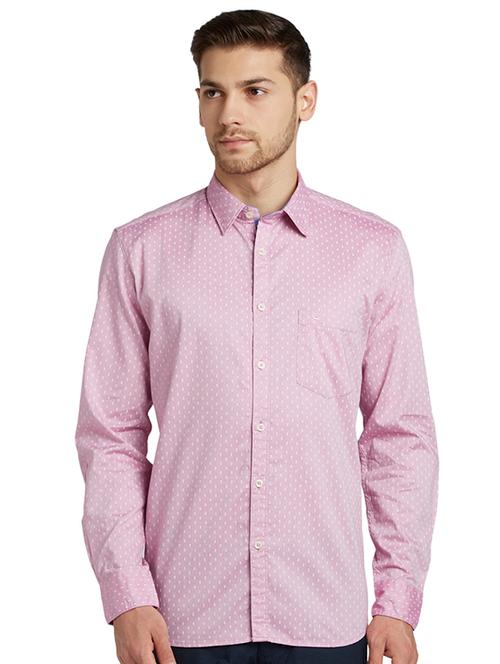 pink printed casual shirt - 17507189 - Very Small Image - 1