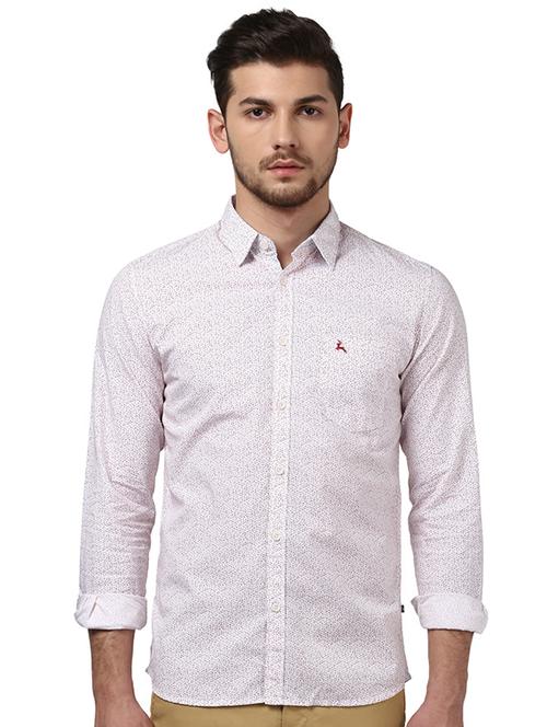 white printed casual shirt - 17507192 - Very Small Image - 1