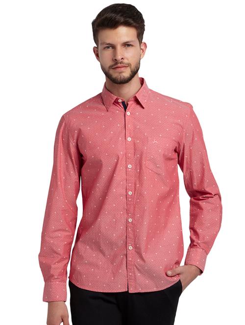 pink printed casual shirt - 17507542 - Very Small Image - 1