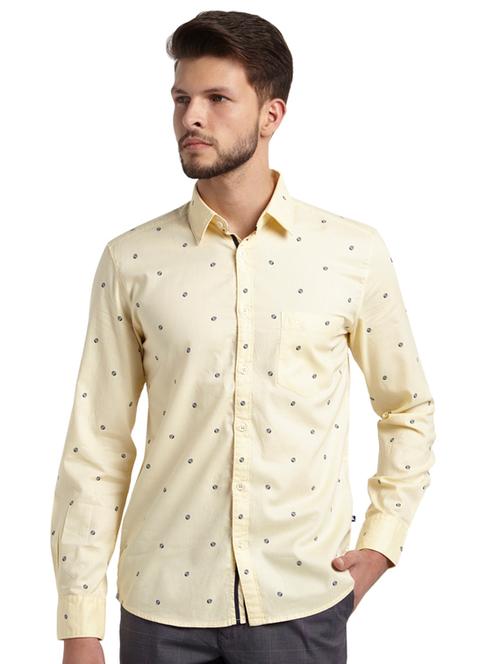 mellow yellow printed casual shirt - 17507544 - Very Small Image - 1