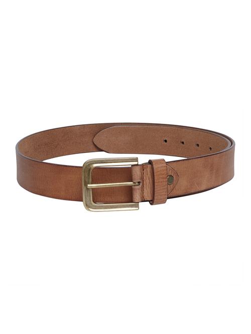 khaki leather belt - 17507864 - Very Small Image - 1