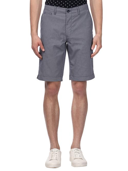 blue printed bermuda shorts - 17507923 - Very Small Image - 1