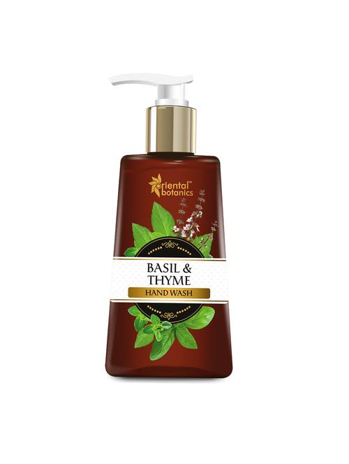 oriental botanics basil & thyme hand wash, 250ml - with shea butter - 17508493 - Very Small Image - 1
