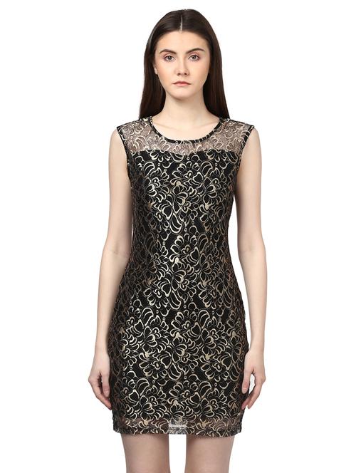 floral lace sheath dress - 17508513 - Very Small Image - 1