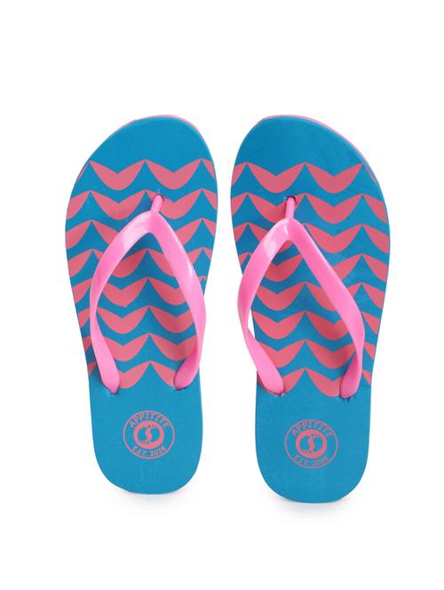 blue toe separator flip flop - 17509144 - Very Small Image - 1