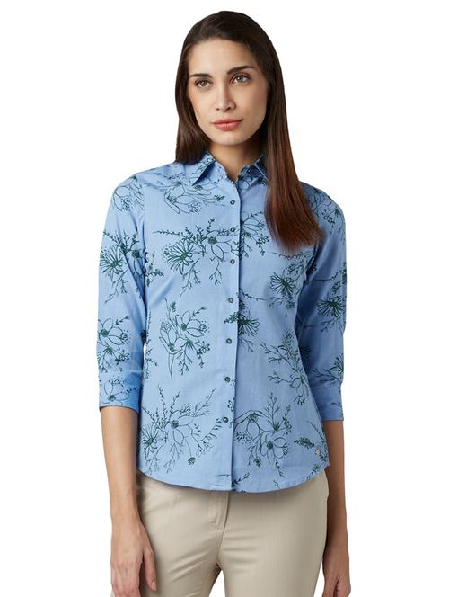 floral regular shirt - 17509478 - Very Small Image - 1
