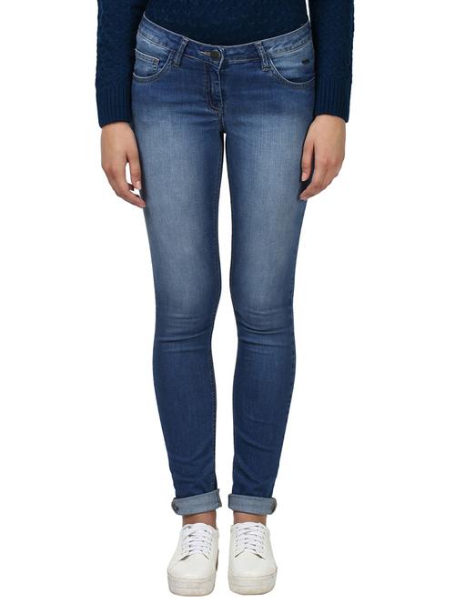 mid rise stone washed jean - 17509541 - Very Small Image - 1