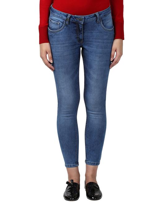 mid rise stone washed jean - 17509562 - Very Small Image - 1