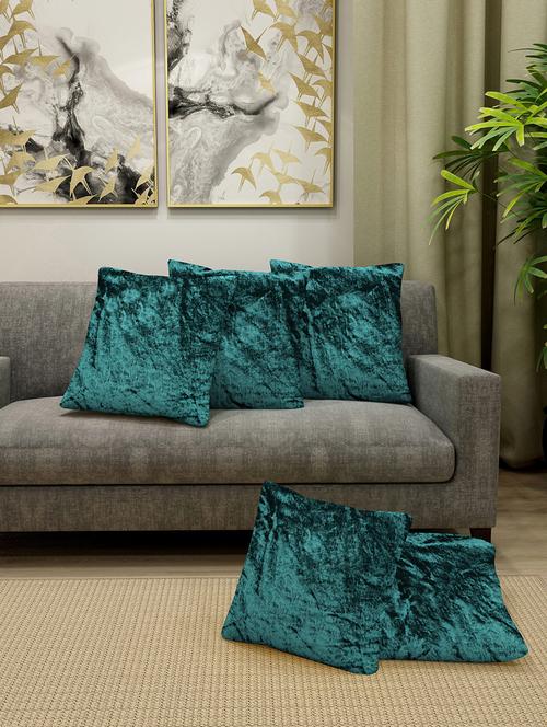 velvet cushion cover pack of 5 - 17509735 - Very Small Image - 1