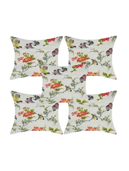 texstylers pure cotton assorted reversible 140 tc jaipuri print cushion cover(pack of 5) - 17510334 - Very Small Image - 1