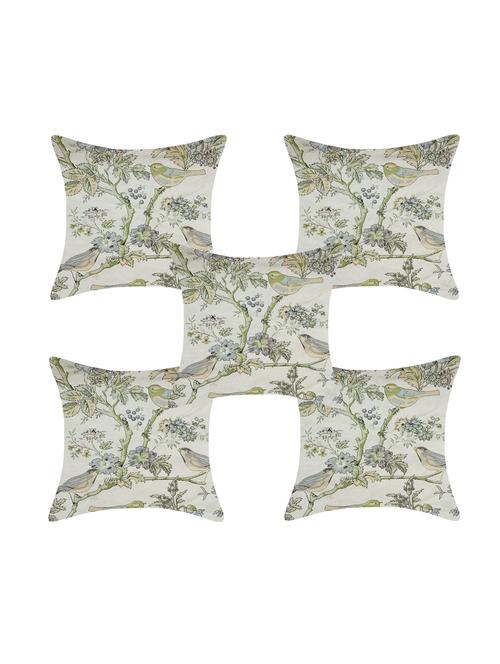 texstylers pure cotton assorted reversible 140 tc jaipuri print cushion cover(pack of 5) - 17510336 - Very Small Image - 1