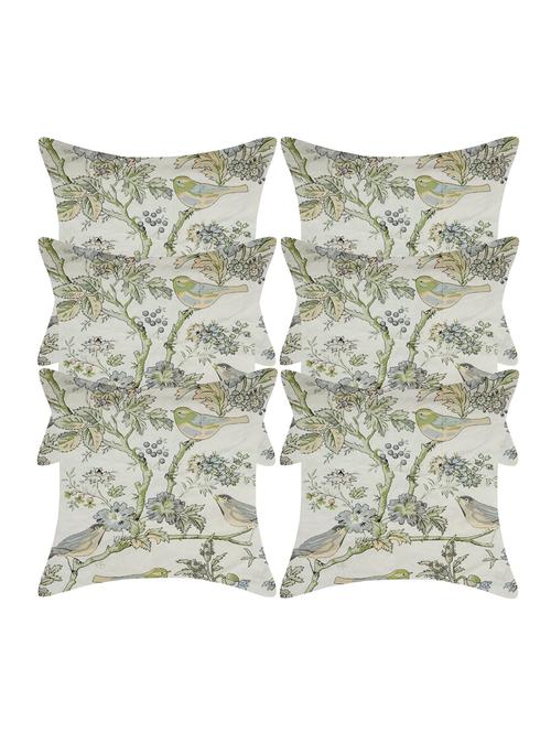 texstylers pure cotton assorted reversible 140 tc jaipuri print cushion cover(pack of 6) - 17510353 - Very Small Image - 1