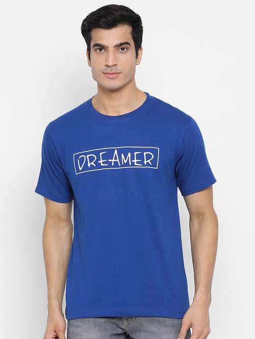 blue printed t-shirt - 17510757 - Very Small Image - 1