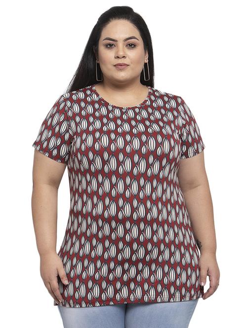 printed plus tee - 17513312 - Very Small Image - 1