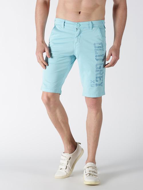 light blue cotton bermuda short - 17513789 - Very Small Image - 1