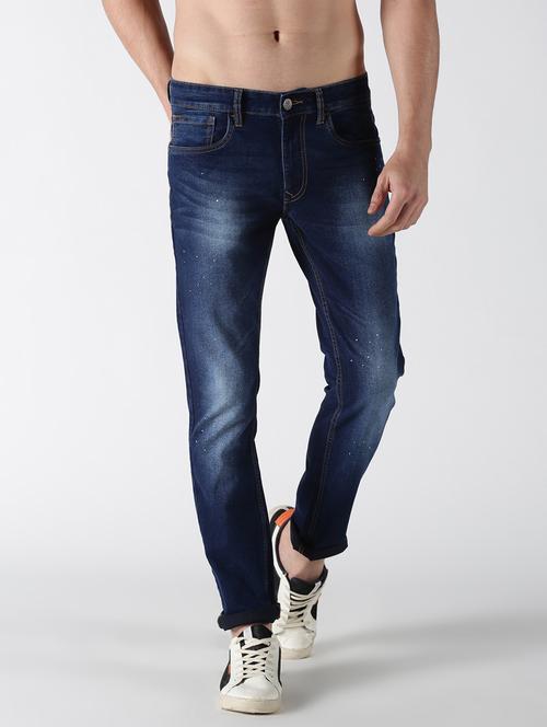 mens slim fit plain jeans - 17514204 - Very Small Image - 1