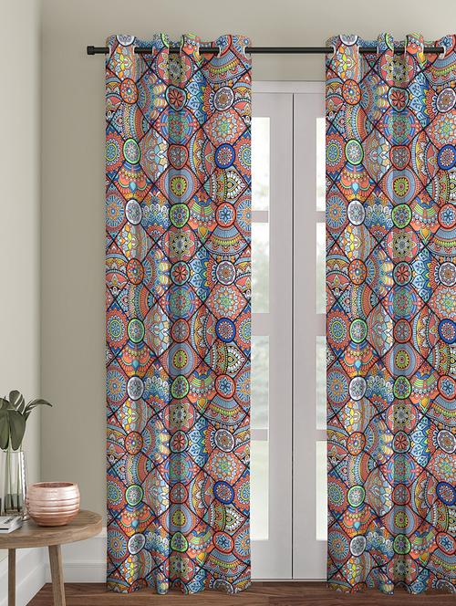 cortina digital print polyester pack of 1 curtain - 17520676 - Very Small Image - 1