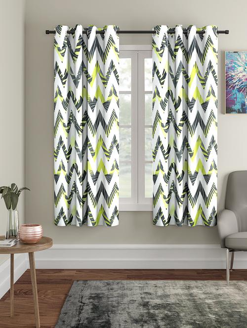 cortina digital print polyester pack of 2 curtain - 17520818 - Very Small Image - 1
